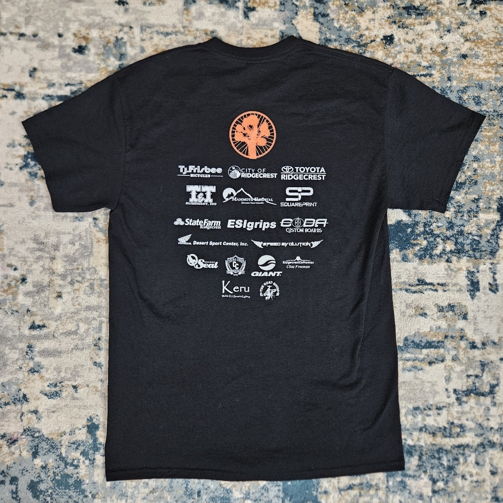 Ridgecrest Desert Classic 2023 MTB T Shirt Men’s M Black Graphic Mountain Biking - Picture 8 of 9